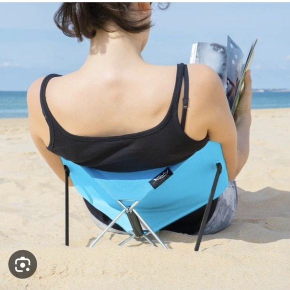Beach rest by y -ply portable, back, foot, neck rest, Red New in box - Picture 1 of 14
